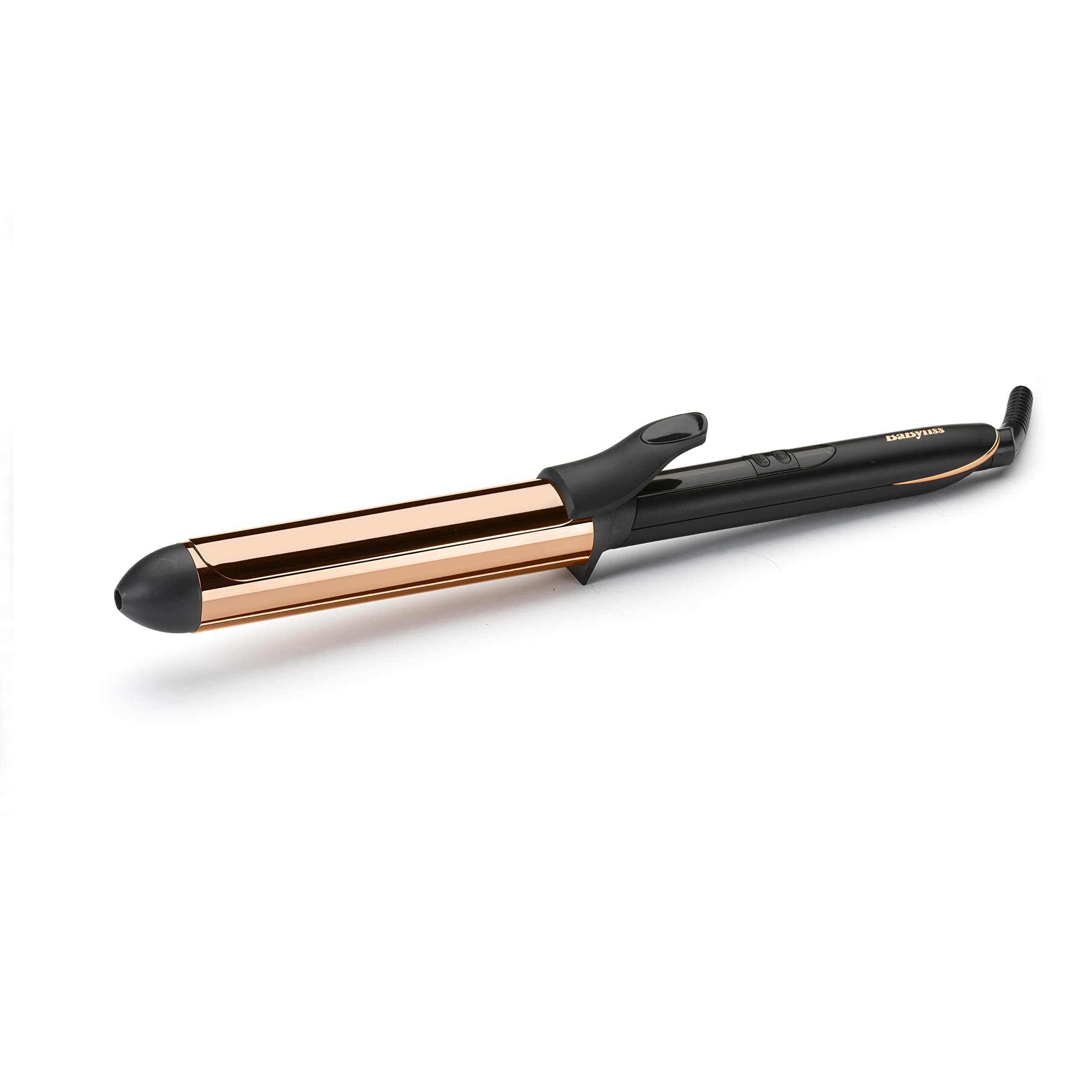 BaByliss Titanium Brilliance Curls - 32mm Hair Curler, for Large Curls and Soft Waves, Titanium Coating, 6 Heat Settings up to 210°C, 2357U