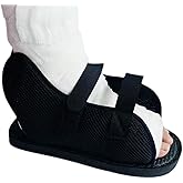 Adjustable Post-op Shoe Fracture Cast Walking Boot Breathable Toe Open Plaster Recovery Shoe Fracture Cast Protective Shoe Support for Foot Injuries, Left Right Foot