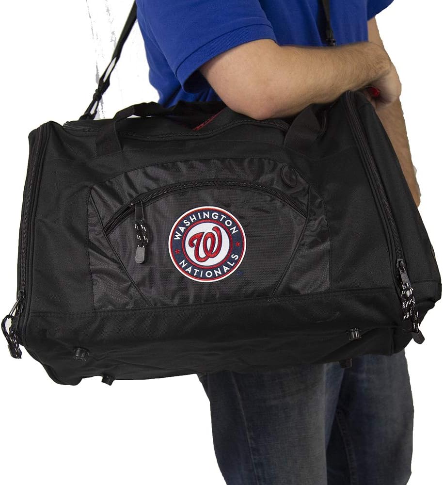 MLB Los Angeles Dodgers "Roadblock" Duffel, 20" x 11.5" x 13" : Sports Fan Bags : Sports & Outdoors