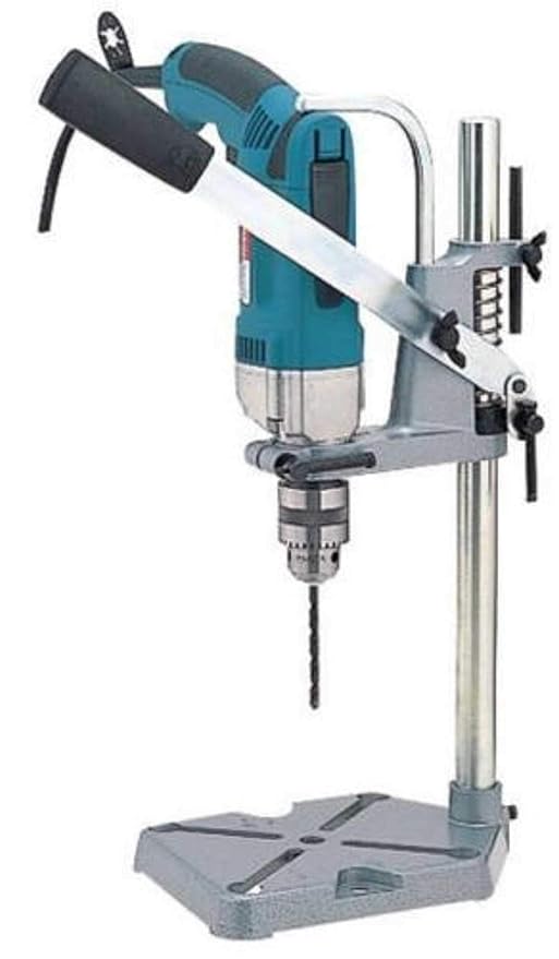 DRONA Hand Drill Stand Converter to Bench Press, Heavy Weighted Cast