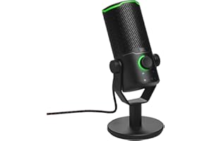 JBL Quantum Stream Studio - Quad Pattern Premium USB Microphone for Streaming, Recording and Gaming, Triple Condenser Microph