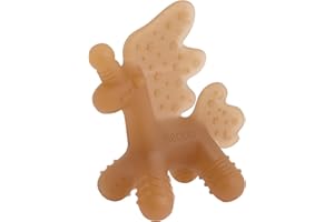 HECCEI Baby Teether Toy, Soft Food‑Grade Silicone Teether, Soft Infant Teether Chew Toy, BPA Free, Multi-Texture Design Teeth