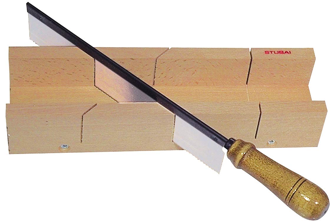 Stubai 345601 Beech Wood Mitre Box, Beige, 300 x 57 mm