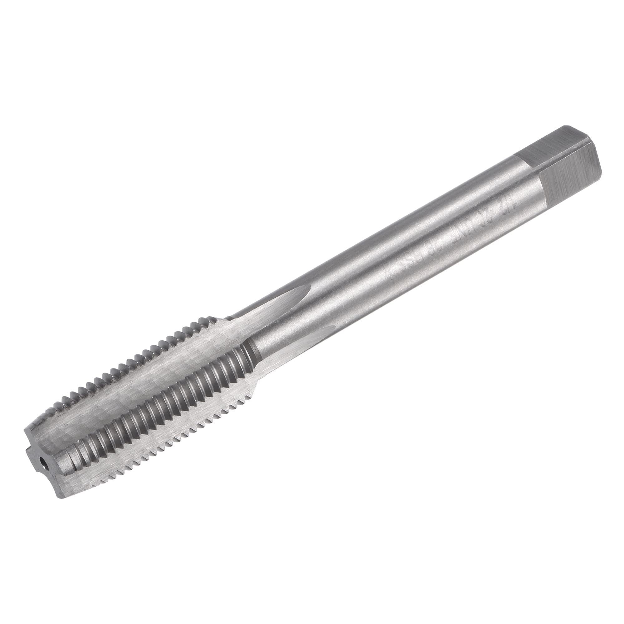 sourcing map Thread Milling Threading Tap 1/2"-20 UNF, Left Hand Machine HSS (High Speed Steel) 6542 Uncoated 4 Straight Flutes 2B Tolerance Grade