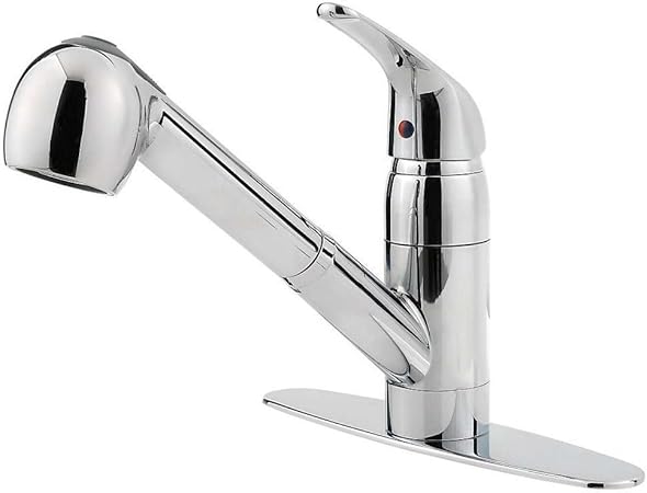 Pfister G13310cc Pfirst Series 1 Handle Pull Out Kitchen Faucet In