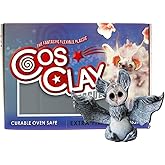 Cosclay Sculpt - Extra Firm Gray - Flexible Polymer Clay (1lb)