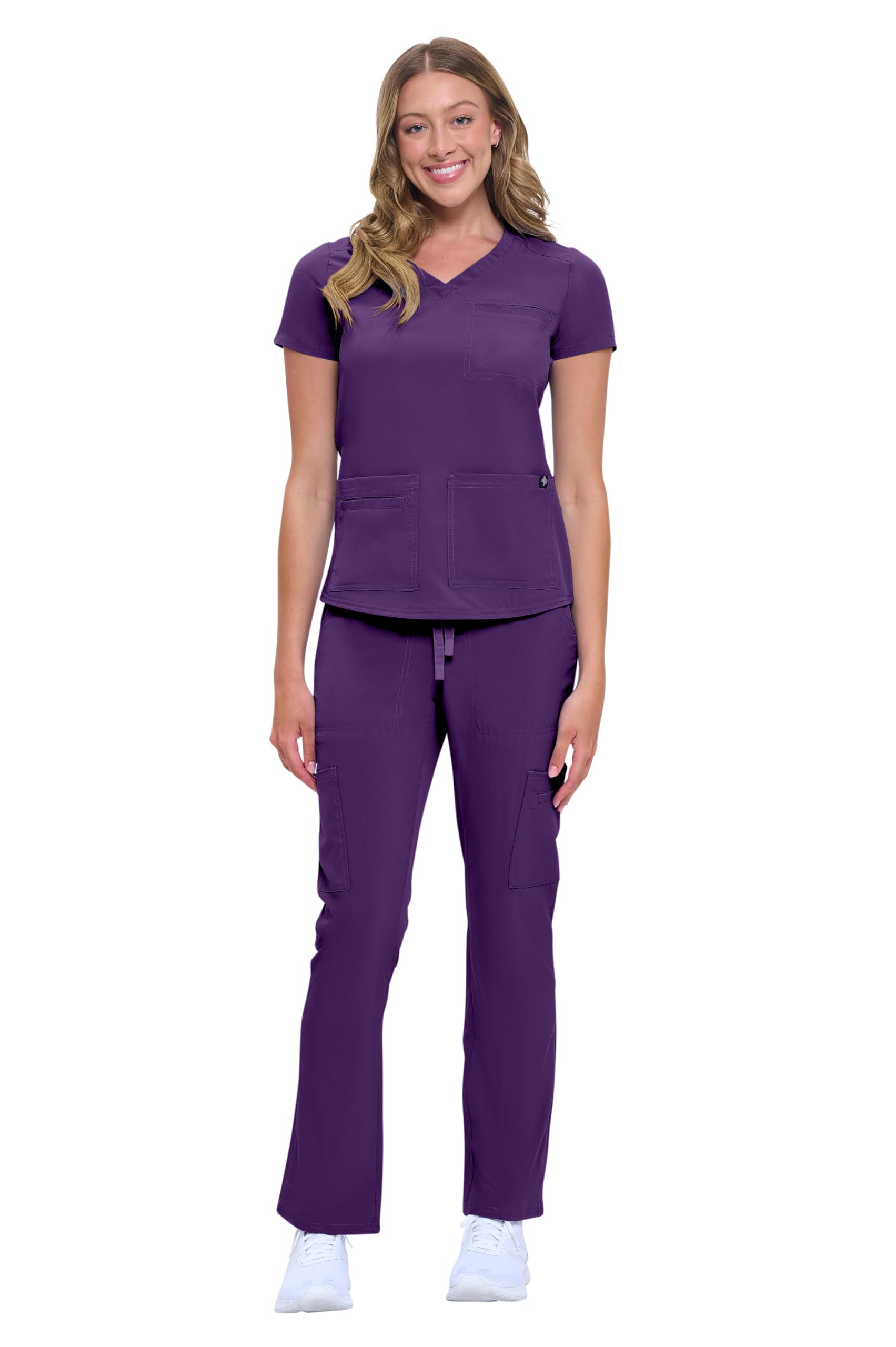 Natural Uniforms Womens 11 Pocket Cool Stretch