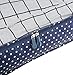 Vercord 7 Set Travel Packing Organizers Cubes Luggage Suitcase Organizer Bags Clothes Underwear Cube Shoe Pouch Pack Navy Blue Dots