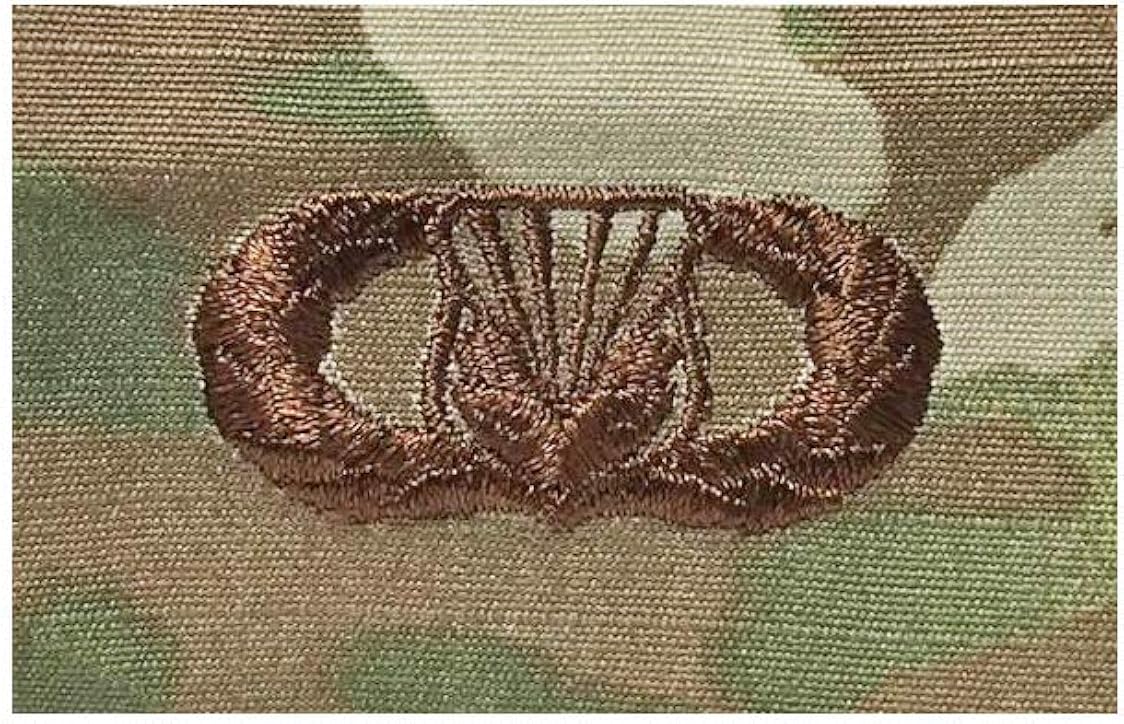 Amazon US Air Force Chaplain Service Basic OCP Spice Brown Badge 
