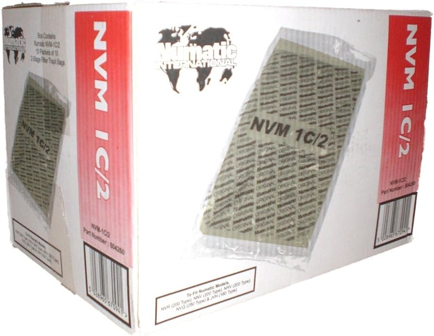 100 x Numatic NVM1C/2 Henry Hoover Bags (10 packs of 10 Bags) Amazon