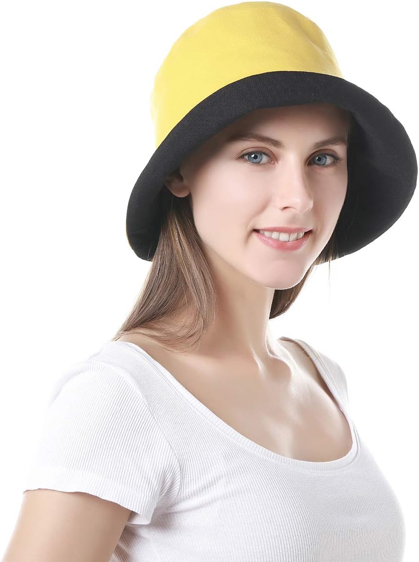 ThriBartLive Women Outdoor UV Protection Sun Hat Prevent Outside Fisherman Hat