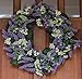 The Wreath Depot Bishops Lace Spring Front Door Wreath 24 inch, Full Spring Wreath Designed in USA, Beautiful White Gift Box, Handcrafted Summer Wreath