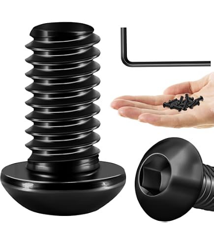 thumbnail interactive-video image 1 of 10 Pack 1/4-28 X 1/2" Socket Allen Head Cap Screws – Stainless Steel 18-8 Rivercity Fastener 1 of 6