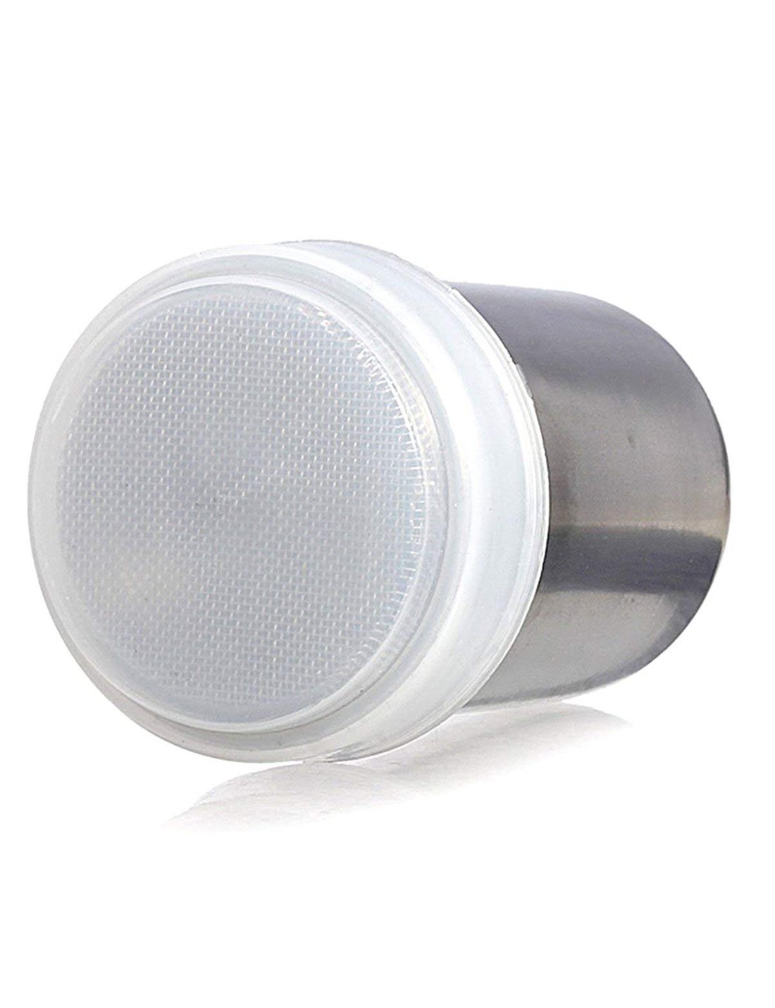 HANSGO 2 Set Powder Sugar Shakers, Stainless Steel Powder Shaker Mesh Shaker Powder Cans for Salt Coffee Cocoa Cinnamon Powder Seasoning Cans with Lid