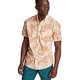 Eddie Bauer Mens Baja Short-Sleeve Shirt - Print