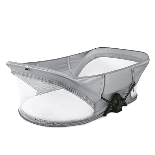 Portable Baby Crib Foldable Baby Bed - Mini Crib Travel Bassinet with Matterss for Newborn,Infant Travel Bed with Breathable Mesh,Baby Portable Bed for Bed,Sleeper for Outddor Camping,Beach,Pinic