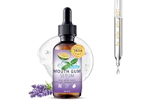 URNUOS Gum Restore Dropm, Gum Repair for Receding Gums Drops, Fresh Breath and Portable Oral Care Solution, Alcohol Free, Mint Flavor, 60ML