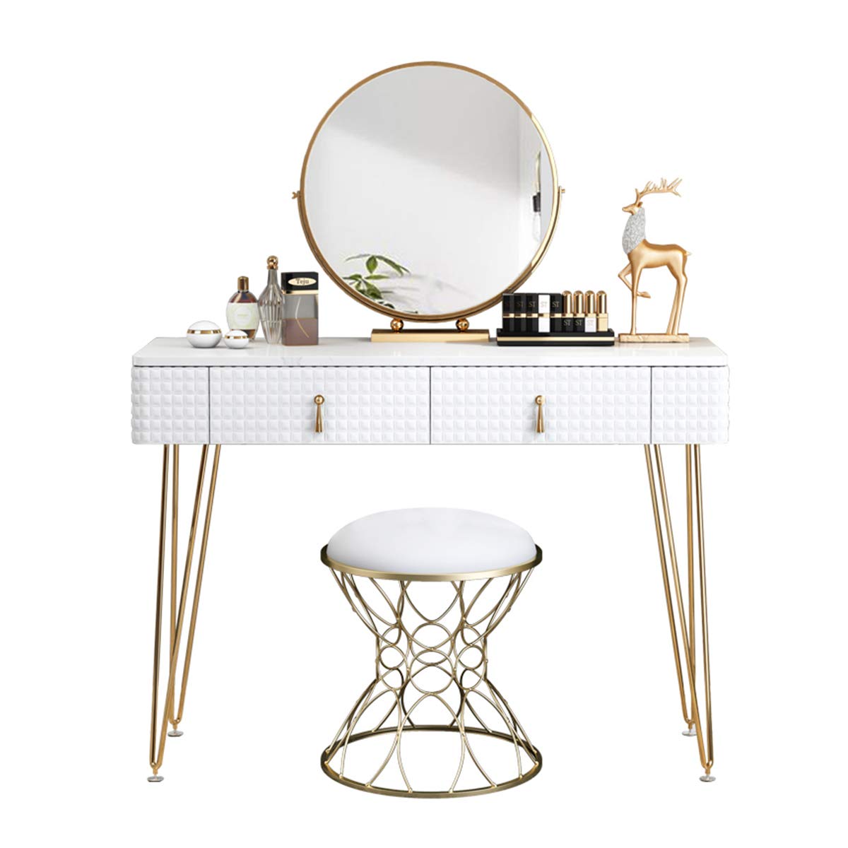 Buy Dressing table with stool and mirror, dressing table, dressing