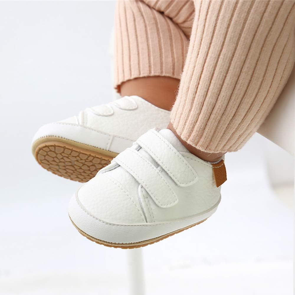  | E-FAK Baby Shoes Boys Girls Infant Sneakers Non-Slip Rubber Sole Toddler Crib First Walker Shoes | Sneakers