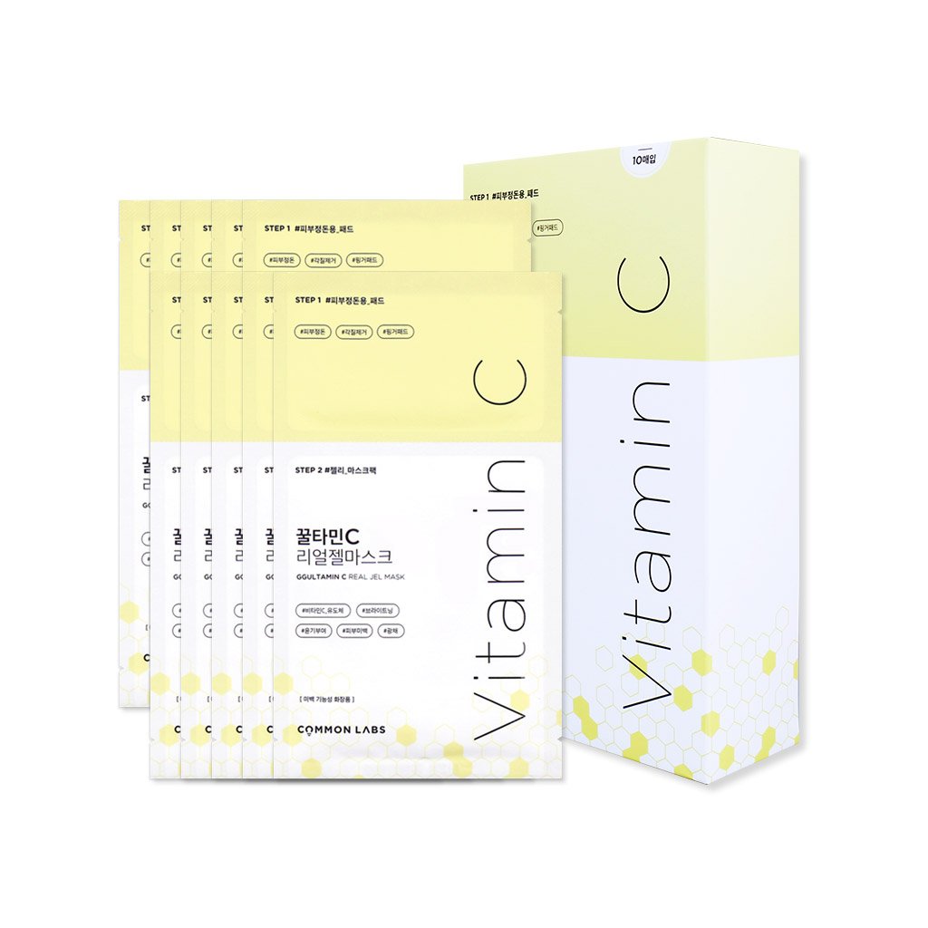 Honey Mask_GGULTAMIN (HONEY VITAMIN) C REAL JEL MASK_made in Korea (10)