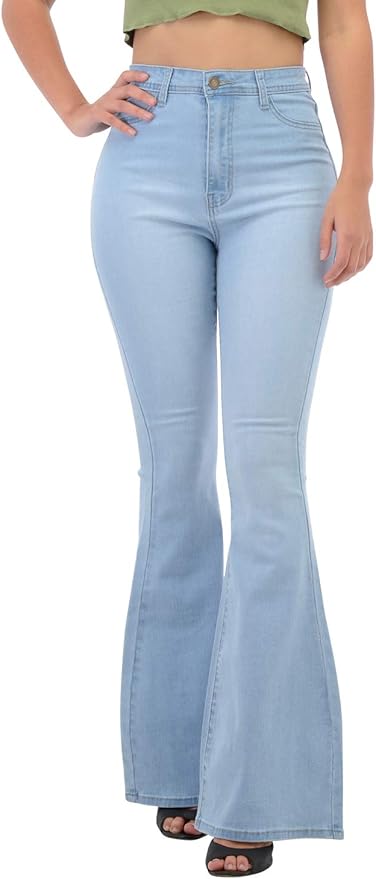 high waisted colored jeans
