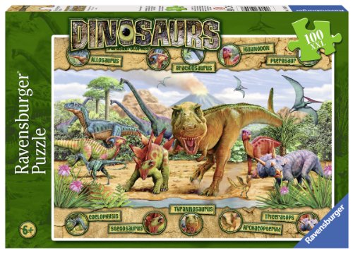Ravensburger Dinosaurs - 100 Pieces Puzzle