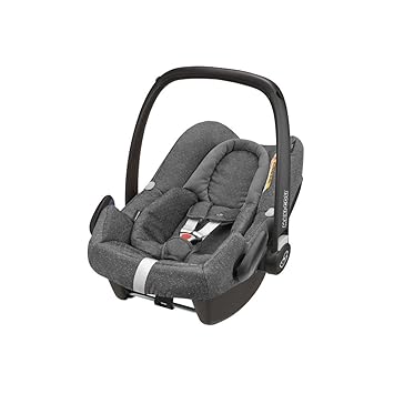 Maxi-Cosi Rock Babyschale, sicherer i-Size Kindersitz, Gruppe 0+ (0-13 kg), nutzbar ab der Geburt bis 12 Monate, sparkling gr