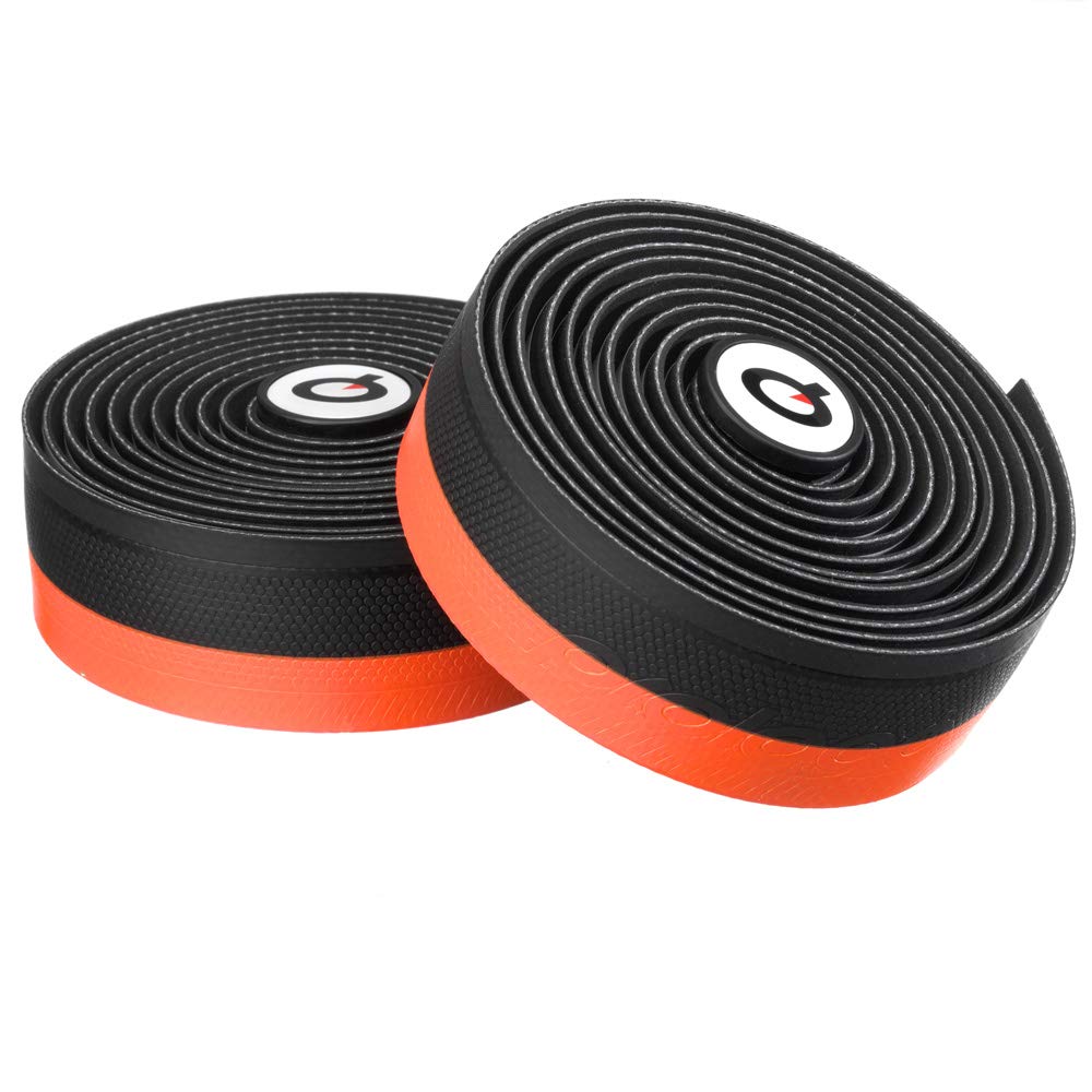 Prologo Tape Onetouch 2 Tape Black/Orange Fluo, one size