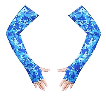 TZTED Protector Sol UV Manga De Compresión Adulto Manguitos ...