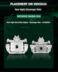 SCITOO Rear Right Brake Caliper With Bracket
