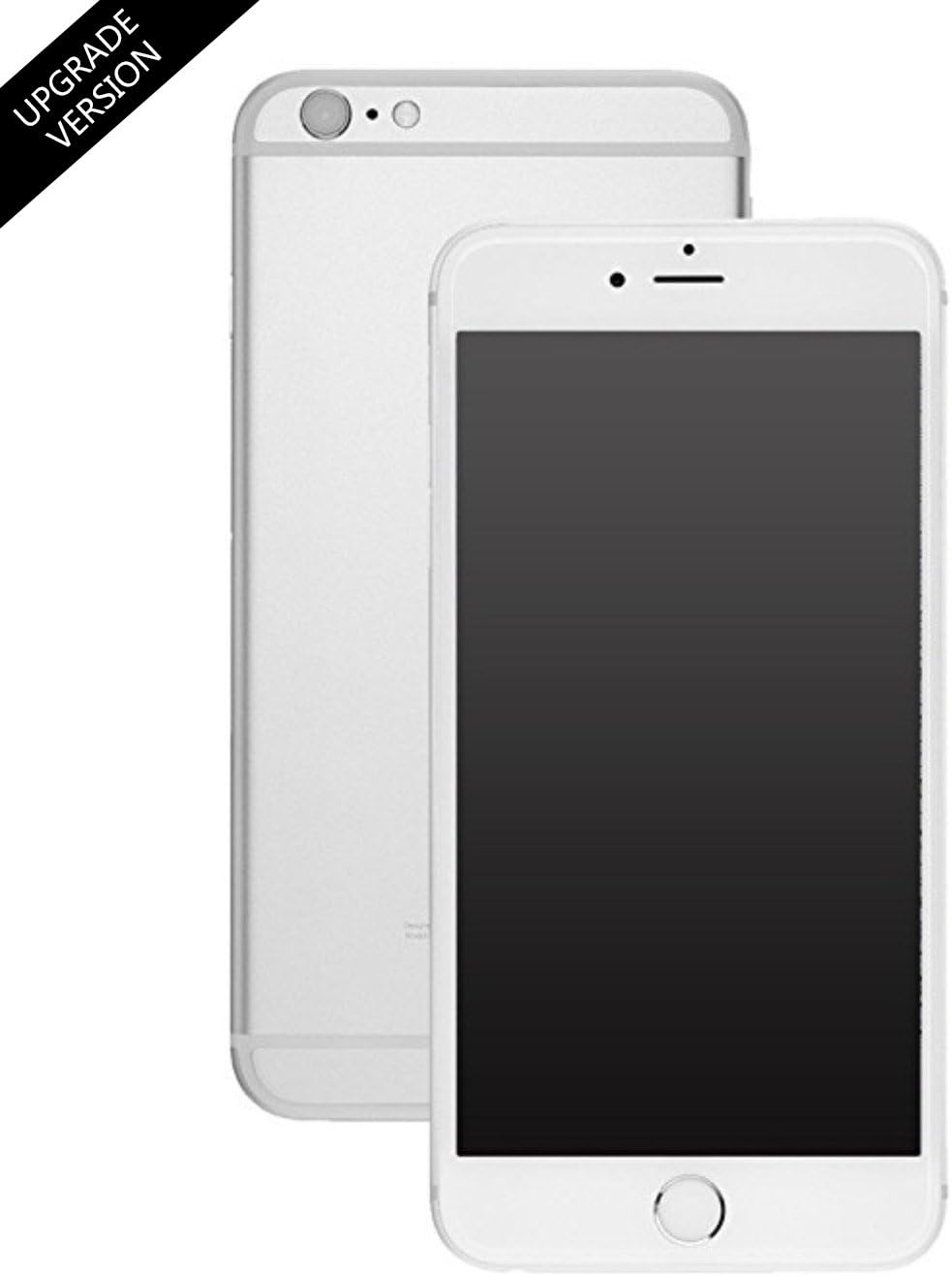 Metal Dummy Phone Model Apple iPhone 6 / 6s / 6 Plus / 6s Plus 4.7 5.5 inch Non-Working 1:1 Scale Toy Case (Silver 5.5)