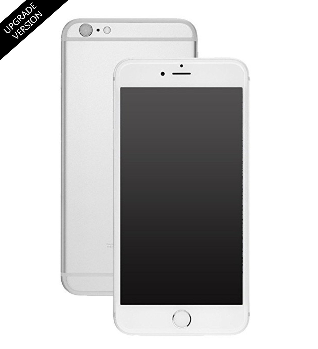 Metal Dummy Phone Model Apple iPhone 6 / 6s / 6 Plus / 6s Plus 4.7 5.5 inch Non-Working 1:1 Scale Toy Case (Silver 5.5)