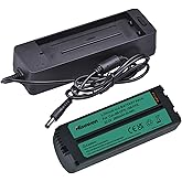 Hisewen NB-CP2L Battery and Charger for Canon NB-CP1L NB-CP2L SELPHY CP100 CP200 CP220 CP300 CP330 CP400 CP510 CP600 CP710 CP730 CP770 CP780 CP790 CP800 CP900 CP910 CP1200 CP1300 Compact Photo Printer