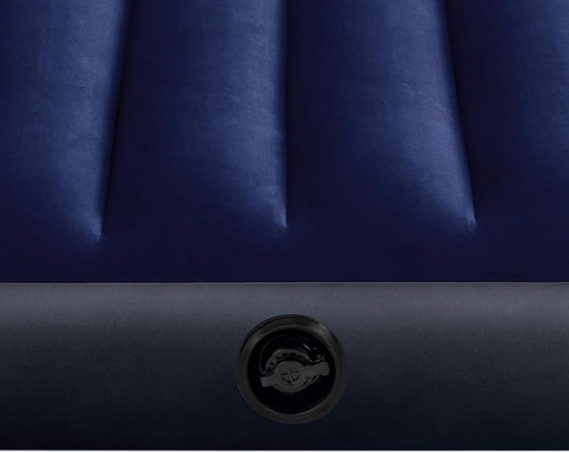 Intex 64758, cama inflável, unissex, azul, 137x191x25cm