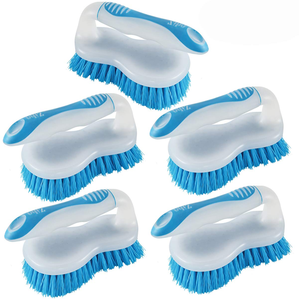 Primeway Sure Grip Iron Shaped Floor Cleaning Tile Scrubber