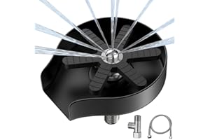 Glass Rinser for Kitchen Sink, FONTOP Stainless Steel Bottle Washer Cup Cleaner Sink Attachment Accessories for Home Bar Faucet,(Matte Black)…