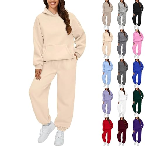 Womens Tracksuit Set, Funny Pyjamas Women, Tracksuit Ladies Full Sets 2 Piece Co Ord Outfits Hoodie and Sweatpants
