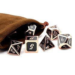 DND Dice Set, D&D Polyhedral Dice Metal HNCCESG for