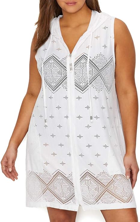 dotti plus size swim cover up
