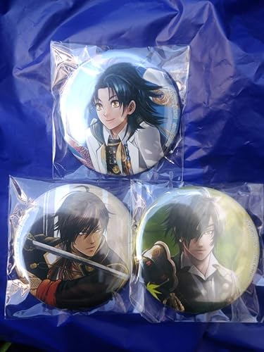 Amazon Co Jp 続 刀剣乱舞 花丸 Edイラスト 缶バッジ 燭台切光忠 大倶利伽羅 太鼓鐘貞宗 伊達組 アニメイトポイント景品 非売品 ホビー 通販