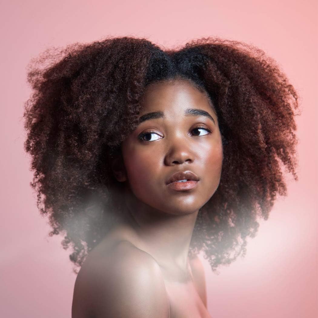Luwigs 1B Off Black Fading into Light Chocolate Brown Afro Kinky Curly 4B 4C Clip in Hair Extensions for Women Human Virgin Hair Clip Ins 110g 7pcs/set (16 Inch, T1B/3,Afro Kinky Curly)