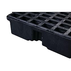 Eagle 8 Drum Spill Platform with Drain and Forklift
