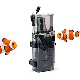 Seawater Aquarium Protein Skimmer, Suitable for Aquariums of 80 gallons or Less, Also Applicable to Saltwater Coral Tanks. Built-in wall-Mounted Type
