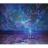 JCBABA DIY 5D Diamond Painting, Crystal Rhinestone Full Diamond Embroidery Pictures Arts Craft for Home Wall Decor Night Sky 11.8 x 15.7inch