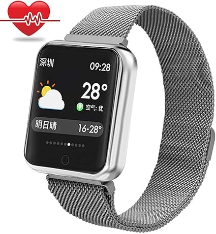 RanGuo - Reloj Inteligente para Hombres, Mujeres y niños, Deportes ...