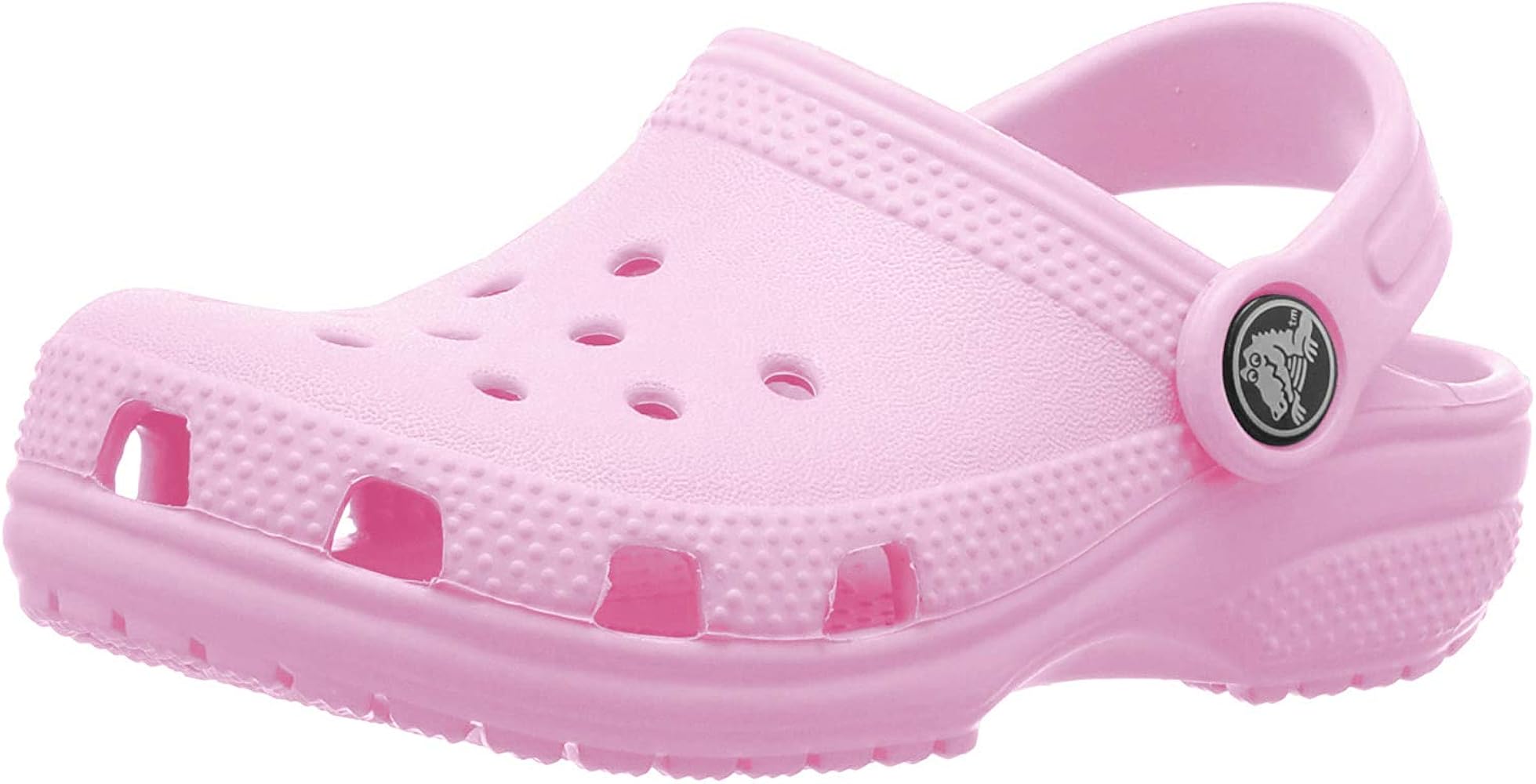 carnation pink crocs