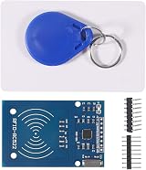 AITRIP 5x RC522 RFID RF IC Card Module SPI 3.3V S50 White Card Key Ring for view 2