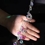 Yoosso Sun Catchers Moon Star Rainbow Crystal Window Ornament view 4