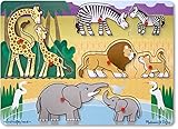 Toy Safari Peg Puzzle Book