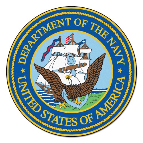 Fanmats Military Navy Nylon Face Military Rug